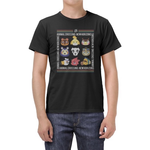 ❤️  Animal Crossing Men's Short Sleeve Graphic Tees - Picture 5 of 6